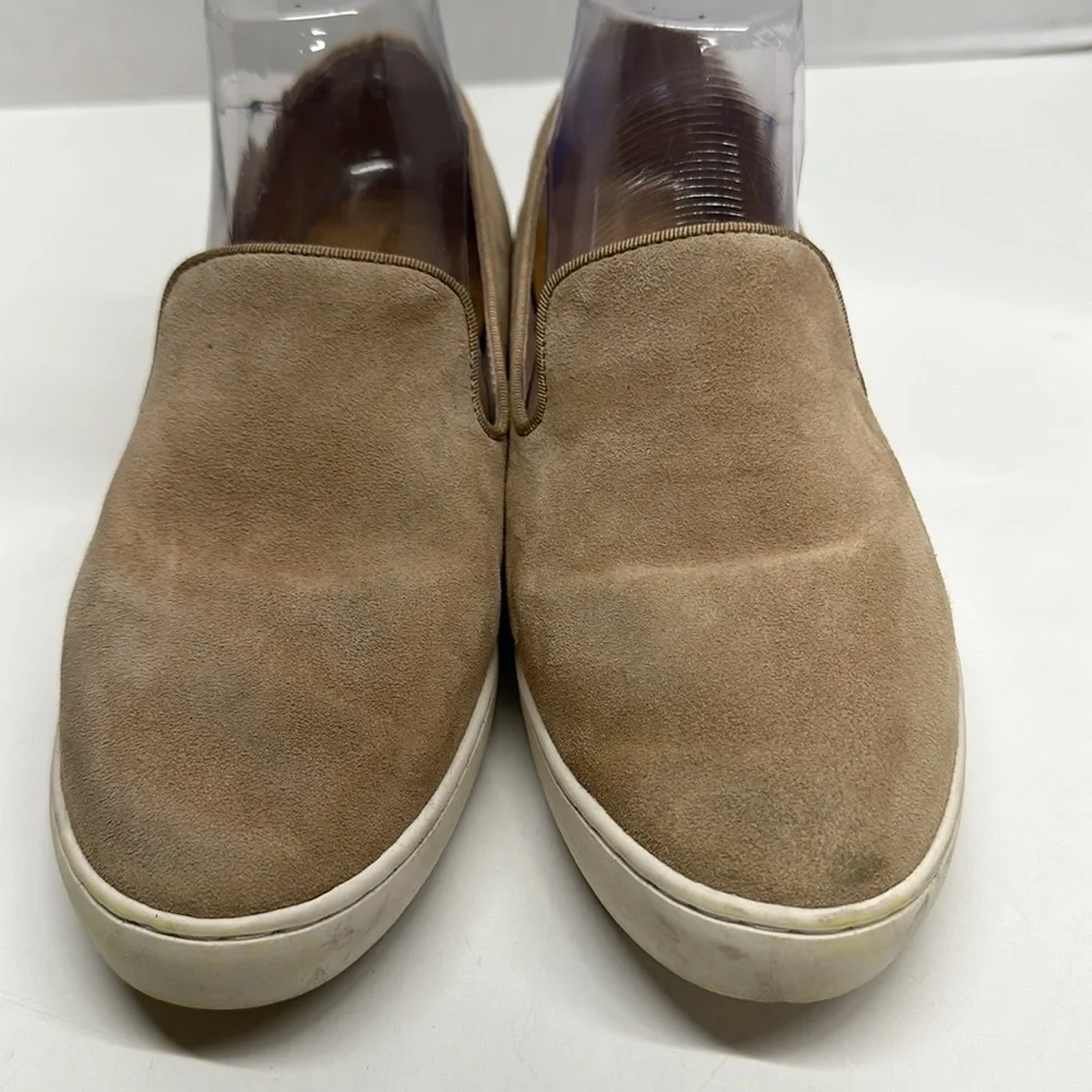 Birdies The Swift Slip On Loafer Shoes Brown Tan Suede Sneaker Womens Size 8.5 - Picture 4 of 12